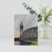 Briefkaart Kaap Kabelkanaalbrug (Staand voorkant)