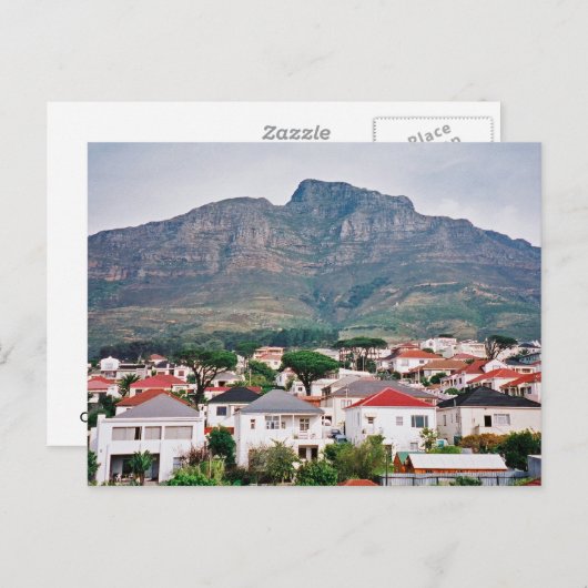 Briefkaart Kaapstad (Voorkant / Achterkant)