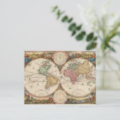  Briefkaart Kaart die Ecliptic toont (Staand voorkant)