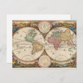  Briefkaart Kaart die Ecliptic toont (Voorkant / Achterkant)