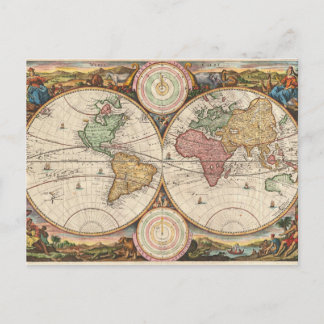  Briefkaart Kaart die Ecliptic toont