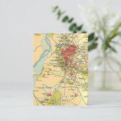 Briefkaart  kaart Lahore (Staand voorkant)