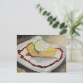 Briefkaart kaaskake (Staand voorkant)