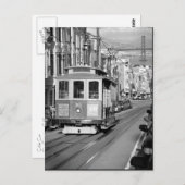 Briefkaart kabelauto (Voorkant / Achterkant)