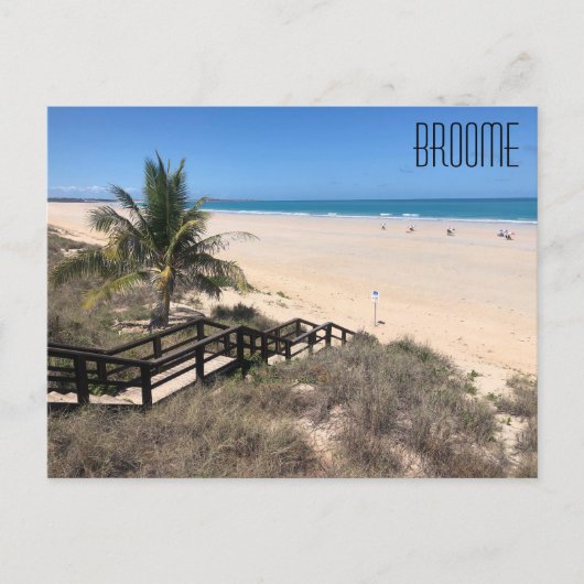 briefkaart kabelstrand (Voorkant)