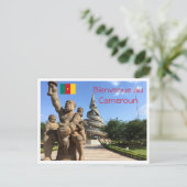 Briefkaart Kameroen (Staand voorkant)
