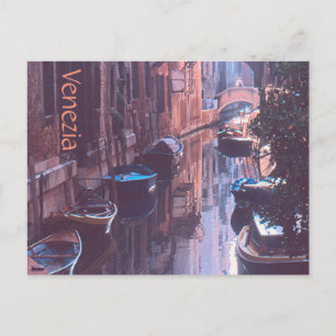briefkaart, "KANALEN VAN VENETIË"/VENEZIA Briefkaart