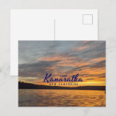 Briefkaart Kanasatka Sunset (Voorkant / Achterkant)