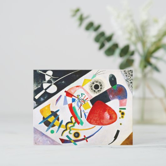 Briefkaart Kandinsky Red Spot