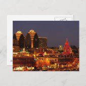 Briefkaart Kansas City Plaza Lights (Voorkant / Achterkant)