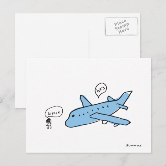 briefkaart kaping (Voorkant / Achterkant)