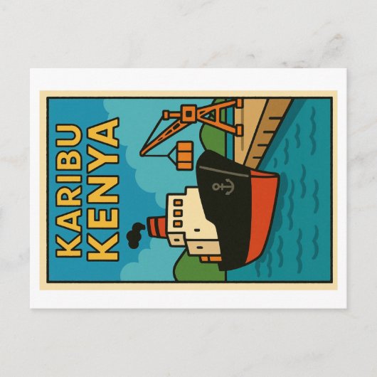 Briefkaart - Karibu Nederland (Voorkant)