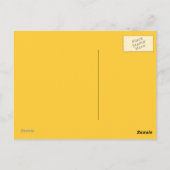 Briefkaart Kat van spoky Trick or treat (Achterkant)