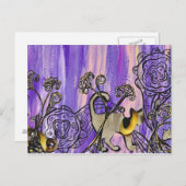 Briefkaart katten (Voorkant / Achterkant)