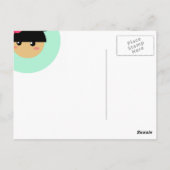 briefkaart kawaii || kantoorbenodigdheden (Achterkant)