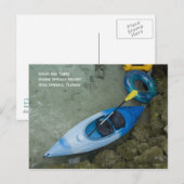 Briefkaart Kayak en Tubes (Voorkant / Achterkant)