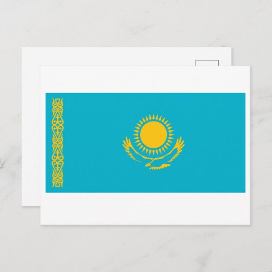 Briefkaart Kazachstan (Voorkant / Achterkant)
