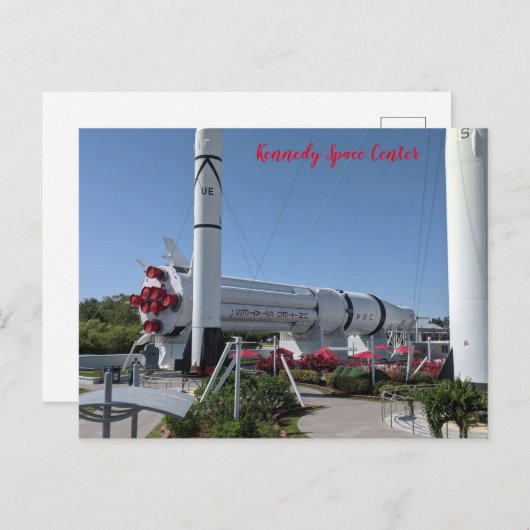 Briefkaart Kennedy Space Center (Voorkant / Achterkant)