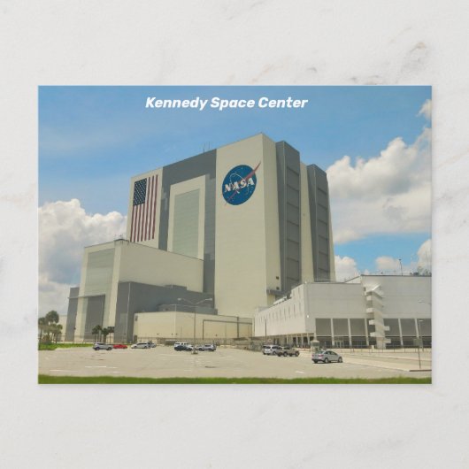 Briefkaart Kennedy Space Center (Voorkant)