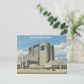 Briefkaart Kennedy Space Center (Staand voorkant)