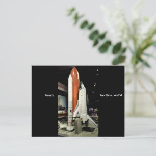 Briefkaart Kennedy Space Center starten
