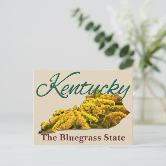 Briefkaart - KENTUCKY (Staand voorkant)