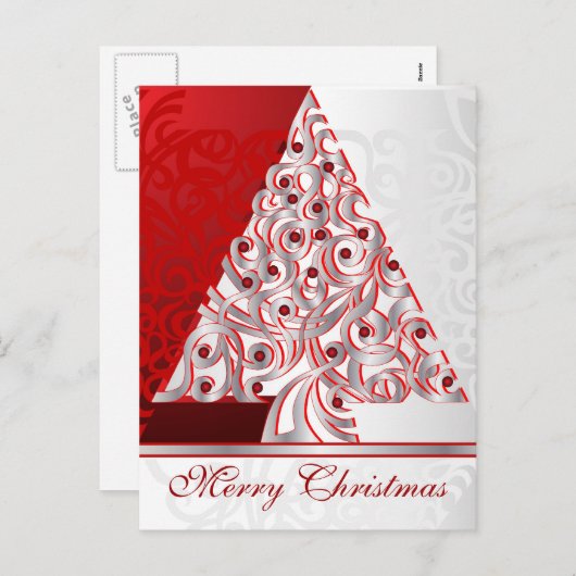 Briefkaart kerst (Voorkant / Achterkant)