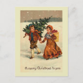 briefkaart "Kerstappels" (Voorkant)