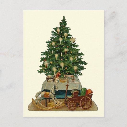 Briefkaart "kerstboom" (Voorkant)