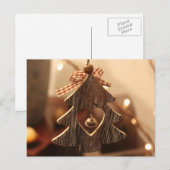 Briefkaart kerstboomkunst (Voorkant / Achterkant)