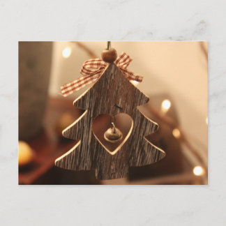 Briefkaart kerstboomkunst