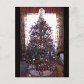 Briefkaart kerstboomvakantie (Voorkant)