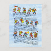 Briefkaart "Kerstbriefjes" (Voorkant)