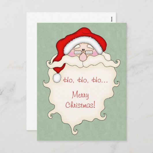 Briefkaart kerstcadeaus (Voorkant / Achterkant)