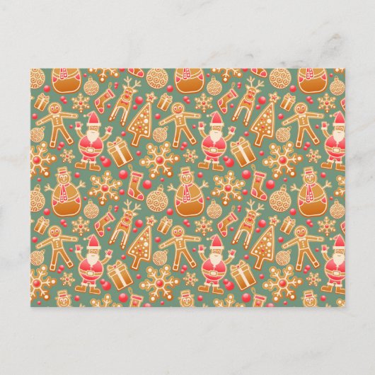 Briefkaart kerstcollage (Voorkant)