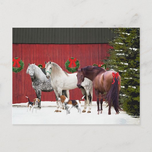 briefkaart "Kerstdag" (Voorkant)