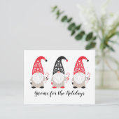 Briefkaart kerstfeestdag (Staand voorkant)