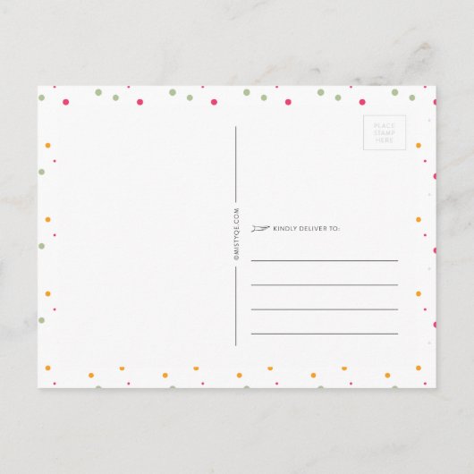 Briefkaart kerstfeestdag (Achterkant)