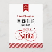 Briefkaart kerstfeestdag in Santa Claus (Voorkant)