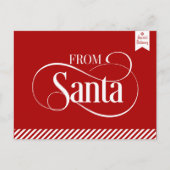 Briefkaart kerstfeestdag in Santa Claus (Voorkant)