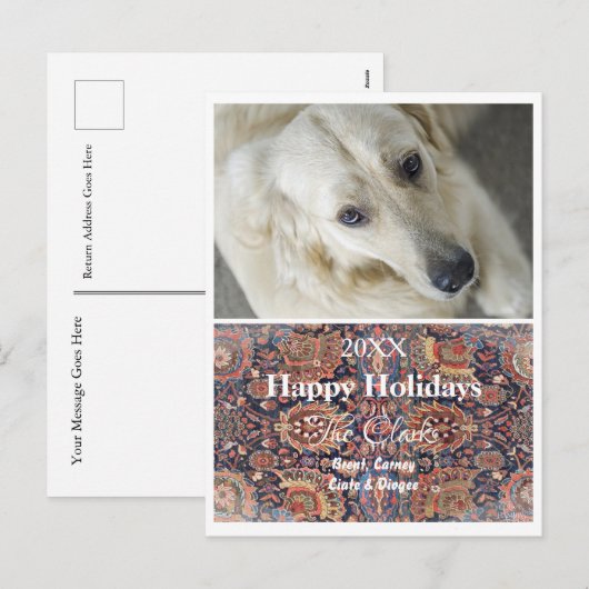 Briefkaart kerstfoto - HAMbWG (Voorkant / Achterkant)