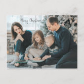 Briefkaart kerstfoto's - siervoorwerpen (Voorkant)