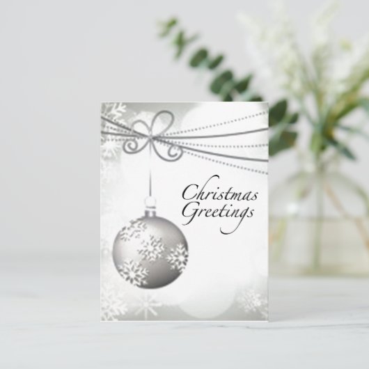 Briefkaart kerstgraten (Staand voorkant)