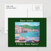 Briefkaart kerstgraten (Voorkant / Achterkant)