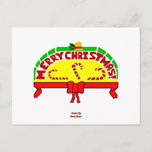 Briefkaart kerstgraten (Voorkant)