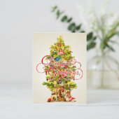 Briefkaart kerstgraten (Staand voorkant)