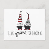 Briefkaart kerstgrint (Voorkant)