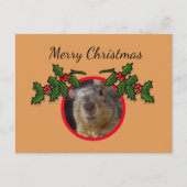 Briefkaart - Kerstgroet Eekhoorn (Voorkant)