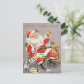  Briefkaart kerstkerstfeestdag 1950 (Staand voorkant)