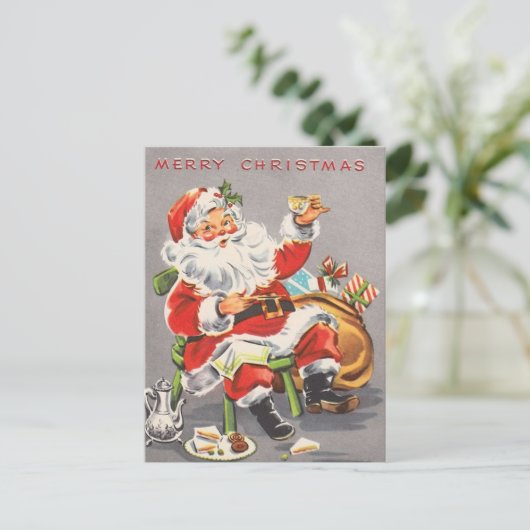  Briefkaart kerstkerstfeestdag 1950 (Staand voorkant)